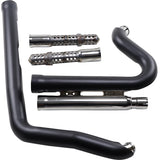 Cobra Speedster Short 2-Into-2 Exhaust System - 6709B For Harley Dyna 2006-2011