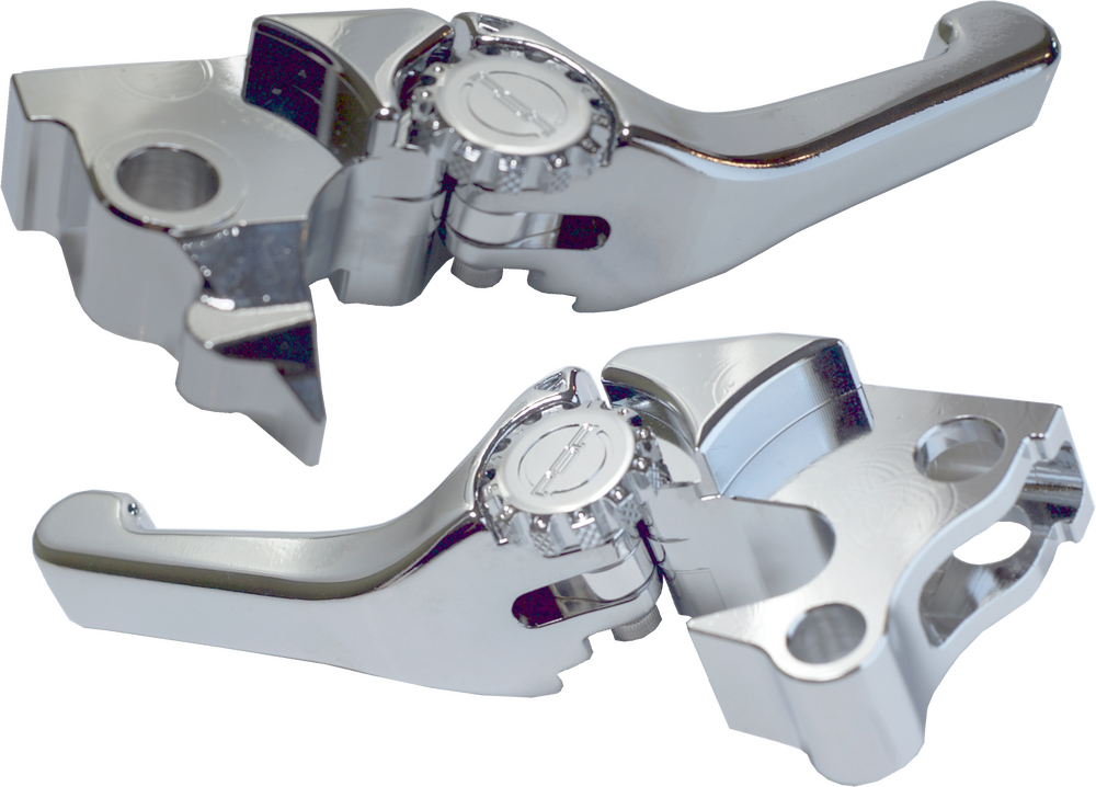 Psr Anthem Shorty Lever SET Chrome - 12-01655-20 For Harley Sportster 2014-2022