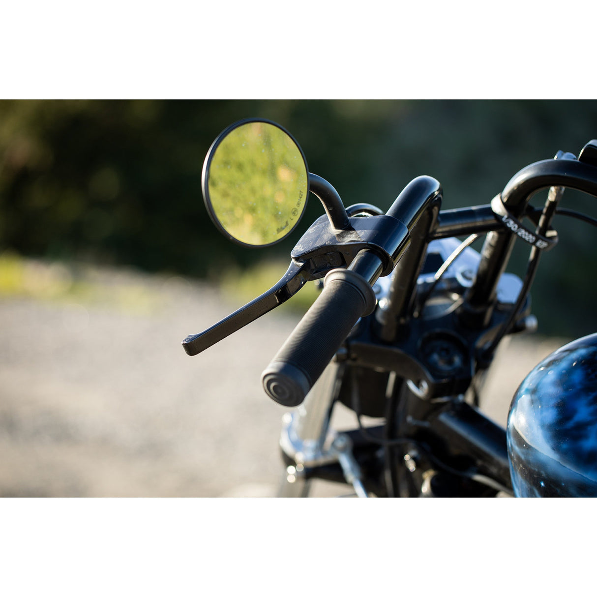 BILTWELL Utility Mirror Round