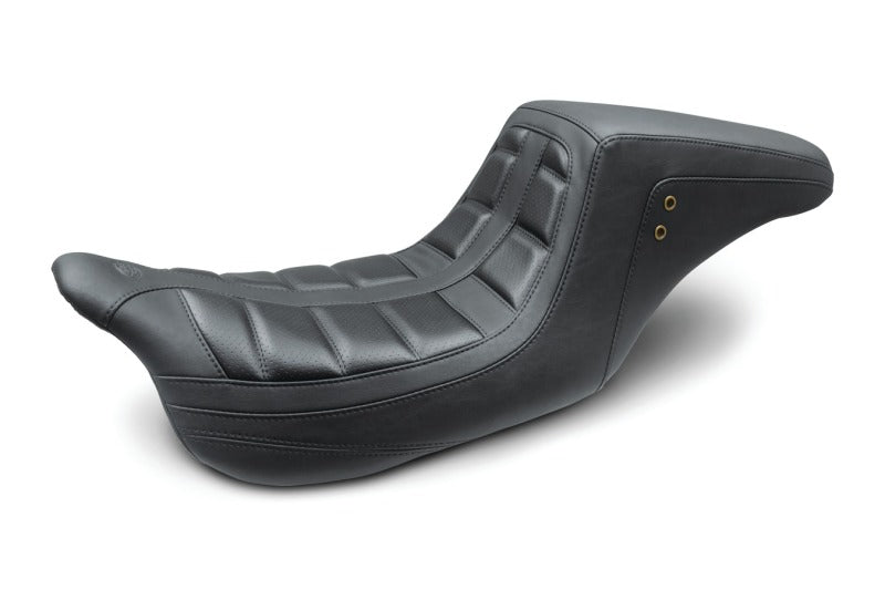 Mustang Motorcycle Mustang Electra Glide,rd Glide,rd King, Str Glide Squareback 1PC Seat Black - 75239 For Harley Touring 2008-2021