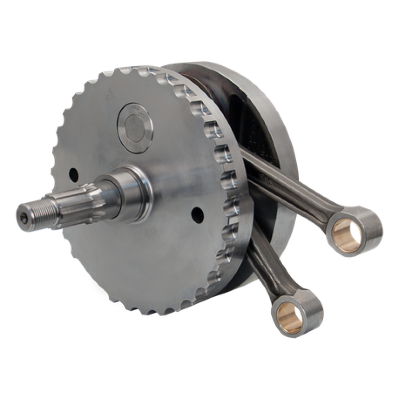 S&S Cycle BT 4in Stroke Flywheel Assembly W Sprocket Shaft Bearing - 320-0402 For Harley Motorcycles 1999-2006