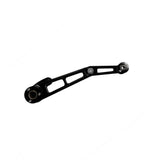 Santoro Fabworx SF30030 Just THE TIP ADJ BRK ARM Black With TOE PEG Black For Harley Touring 2015-2026