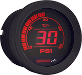 Koso North America 27-5795 BA050903 DIGITAL GAUGE CLUSTER BLACK BEZEL 04-13 FLHT AND FLTR