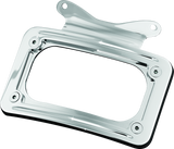 Kuryakyn 3157 Curved License Plate Mount Chrome