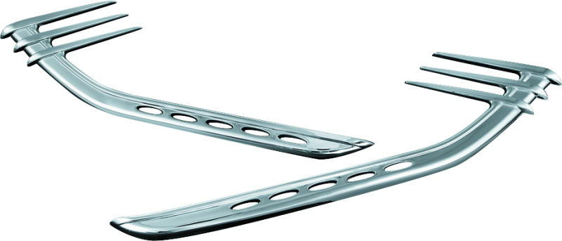 Kuryakyn Mid Frame Air Deflector Accent For H-D 58002-09 - 8674 For Harley Touring 2009-2021