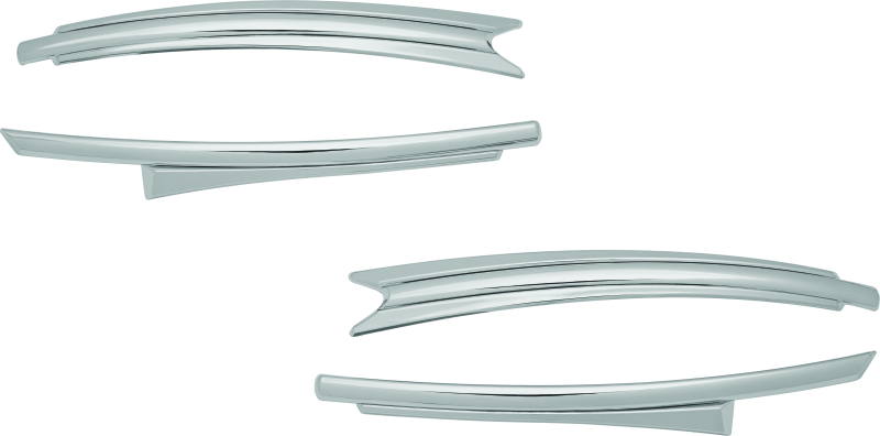 Kuryakyn Saddlebag Top Trim Indian Chrome - 5670 For Indian Chieftain / Roadmaster / Springfield / Chieftain Classic 2014-2021