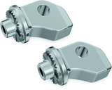 Kuryakyn 8836 Splined Peg Adapters Front Indian Scout Chrome