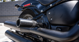 Burly Brand Brawler BAG Gaurds M8 Softail ` - B10-3019B For Harley Softail 2018-2024