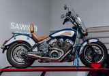 Sawicki Indian Scout Shorty Cannon Brushed SS For Indian Scout 2015-2022