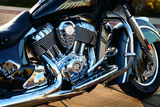 Kuryakyn 5654 Spear Brake Pedal Pad For 14-23 Indian Models Chrome
