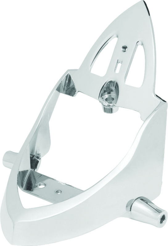Kuryakyn Rear Turn Signal & License Plate Mount Indian Chrome - 3128 For Indian 2014-2021
