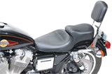 Mustang Motorcycle Mustang Standard Touring 1PC Seat Black - 75740 For Harley Sportster 1982-1995
