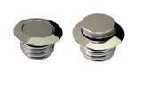 Harddrive 820-52426 012305 POP-UP CAP VENTED RH `82-95 CHROME
