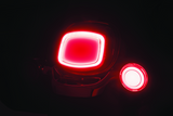 Kuryakyn 2912 Tracer LED Taillight Red Lens Without License Light