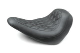 Mustang Motorcycle 83044 Mustang 18-21 Harley Low Rider, Sport Glide Wide Tripper Solo Seat Diamond Stitch - Black