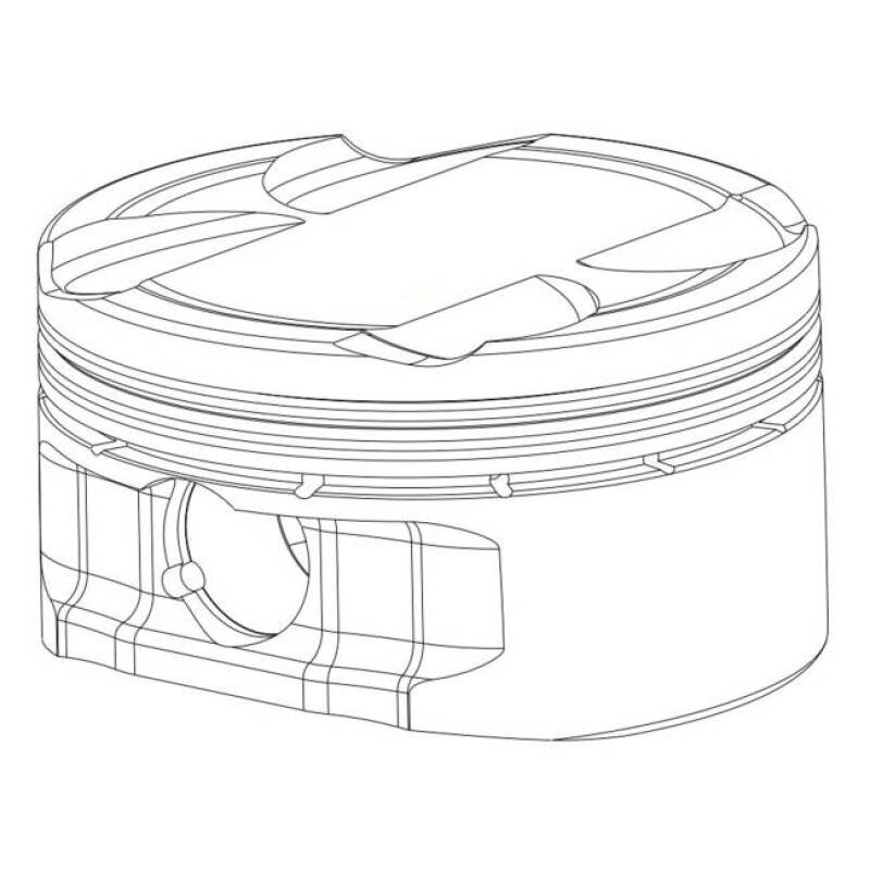 CP Pistons BHM8120-2 M8 120 11.0:1 (mto Non-cancel)