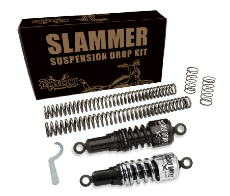 Burly Brand Slammer Kit - B28-1003B For Harley Dyna 2006-2017