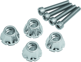 Kuryakyn Windshield Screws Fltr Chrome - 5721 For Harley Road Glide 2015-2021