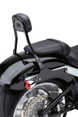 Cobra Detachable Backrest Round Black Flhc S - 602-2010B For Harley Softail 2018-2024