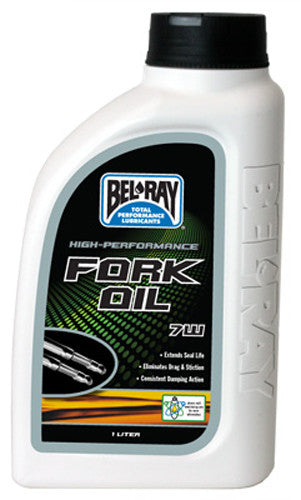 Bel-Ray High-Performance Fork OIL 7W 1L - 99310-B1LW For Ducati Motorcycles 2012-2018 | Triumph Motorcycles 2012-2018 | Suzuki Motorcycles 2012-2018