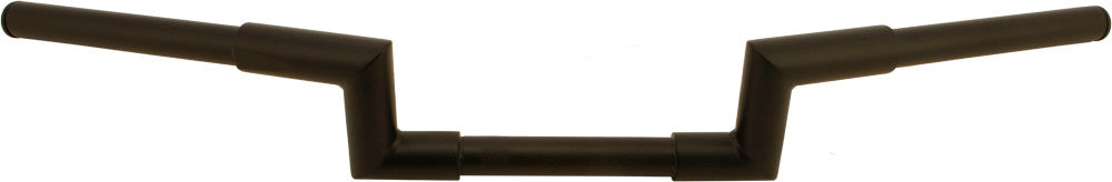 Harddrive H-Bar Z-Bar 1 1/4" Cable 4" Rise Satin Black - 31-0199MB For Harley Motorcycles 1982-2018