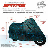 Dowco Cover Weatherall Plus XL - 50004-02 For Yamaha Motorcycles 1996-2008 | Honda Motorcycles 1997-2009 | Victory 92 / TC 92 / Kingpin Tour 2001-2009