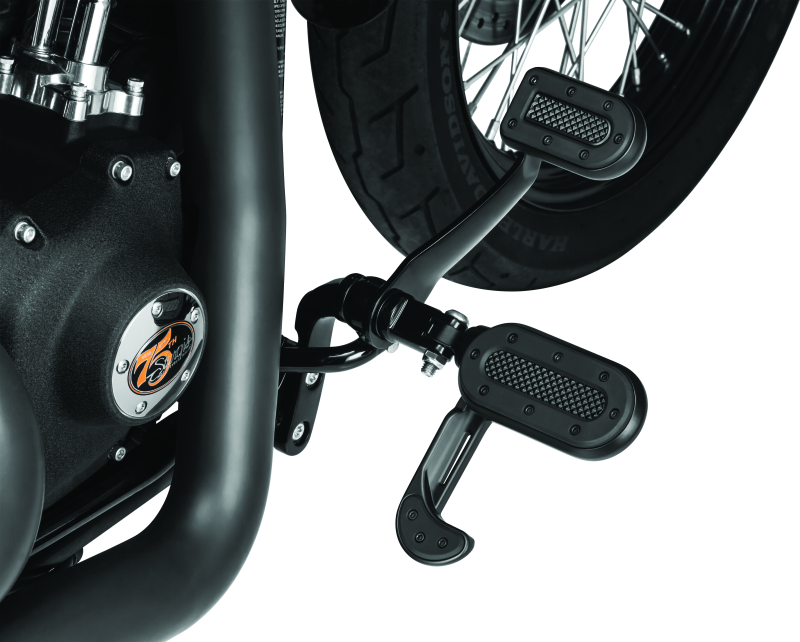 Kuryakyn 7038 Heavy Industry Brake Pedal Satin Black