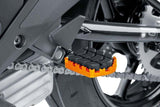 Puig Hi-Tech Parts Footpegs Enduro Gold - 7587O For Ducati Motorcycles 2008-2020 | Honda Motorcycles 2000-2021 | Triumph Motorcycles 2008-2021