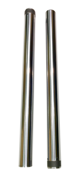 Pro One Chrome Fork Tubes 49MM 22 7/8" - 105125 For Harley Touring 2014-2022