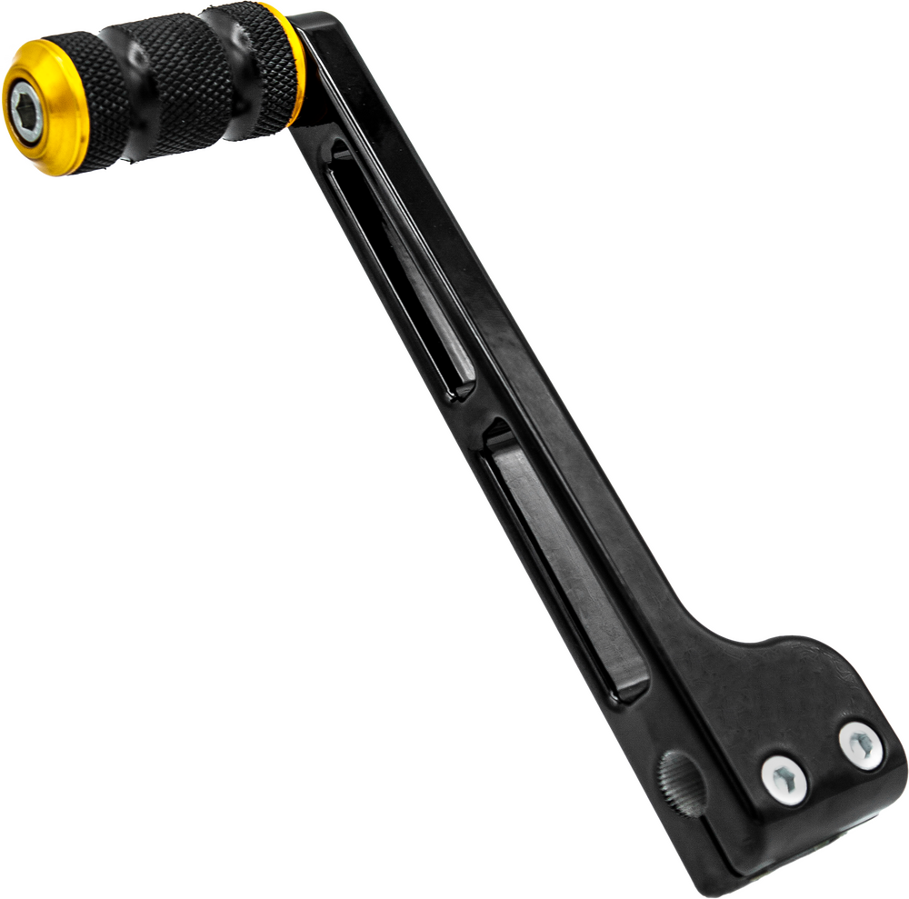 Santoro Fabworx SF30051 Twice Tight Perf Shift With TOE PEG Black For Harley Touring 1998-2013
