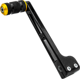 Santoro Fabworx SF30051 Twice Tight Perf Shift With TOE PEG Black For Harley Touring 1998-2013