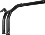 Burly Brand B12-6051B Dominator Raked Bar 10in - Gloss Black