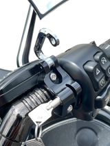 Kens Factory NL Lock & Perch Black BT ` - KFL-10 For Harley Motorcycles 1984-2021