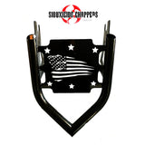 Siouxicide Choppers Touring Luggage Rack POW, Chrome For Harley Touring 2009-2026