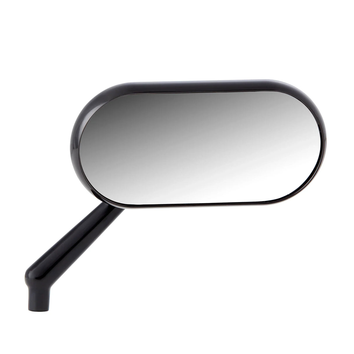 Arlen Ness Forged Oval Mirror Side View Oval Black Right - 13-172