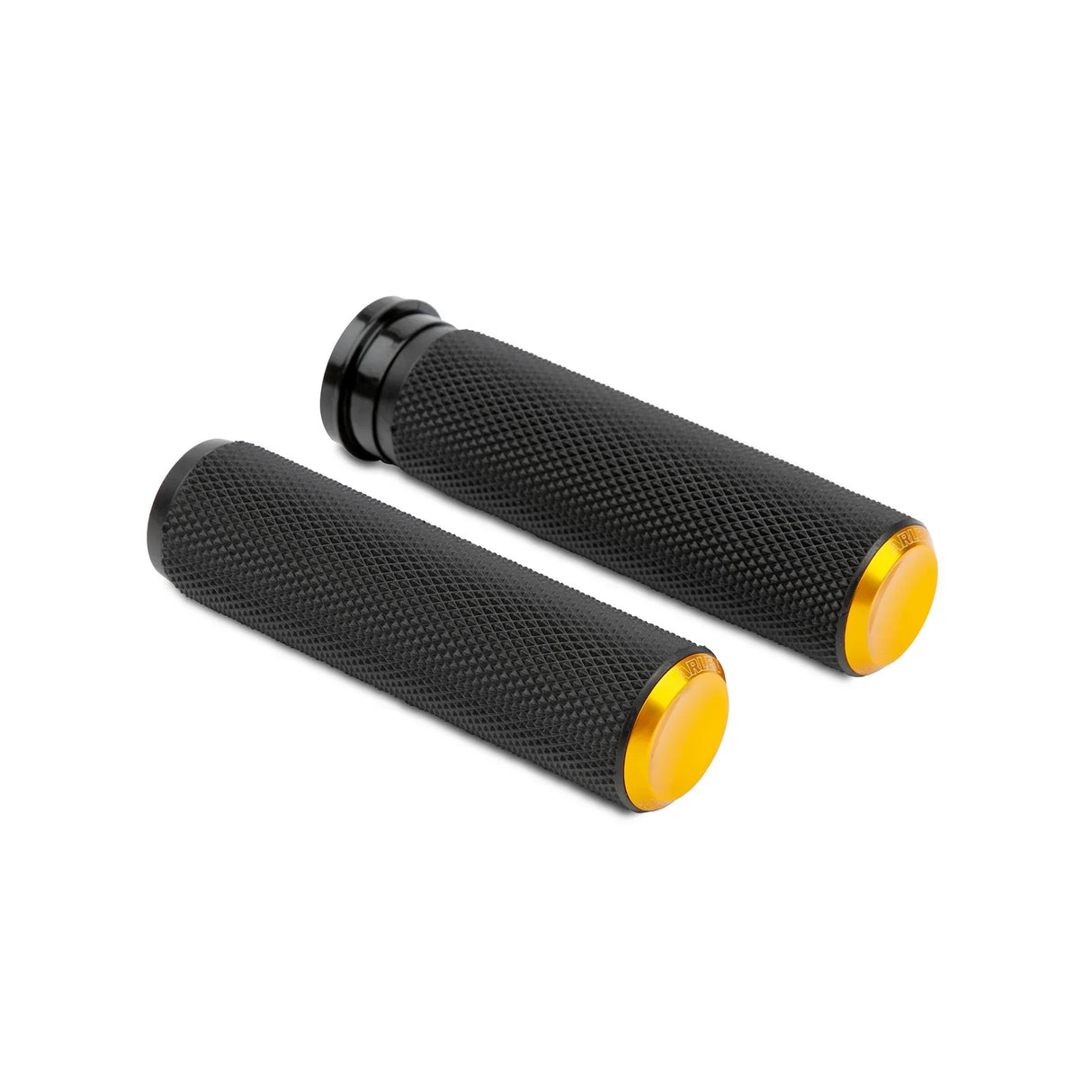 Arlen Ness Knurled Grips Cable Gold - 07-337 For Harley Motorcycles 1986-2022