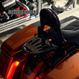 Siouxicide Choppers Halow Touring Luggage Rack - Chrome, For 2009-Up Touring Models