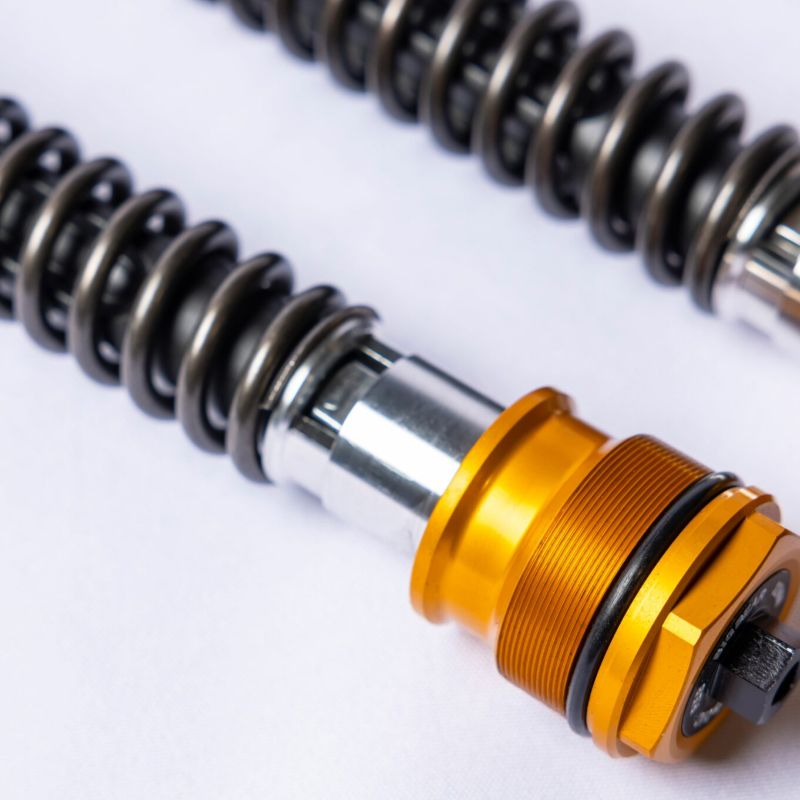 Big Bear Performance 29mm Front Suspension Cartridge Kit Gold Caps, Stock Length, 150-200 lb Rider - BBP-INDIAN-CARTRIDGE-29MM For Indian Sport Chief 2022-2026