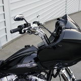 Arlen Ness Method Kickback Handlebar Riser 10" Chrome - 520-033 For Harley Touring 2015-2024