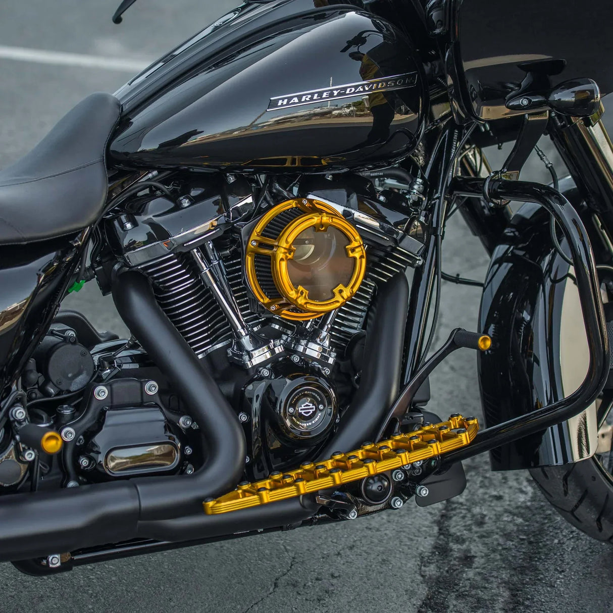 Arlen Ness Method™ Clear Cover Air Cleaner - 18-175 For Harley Motorcycles 2017-2025
