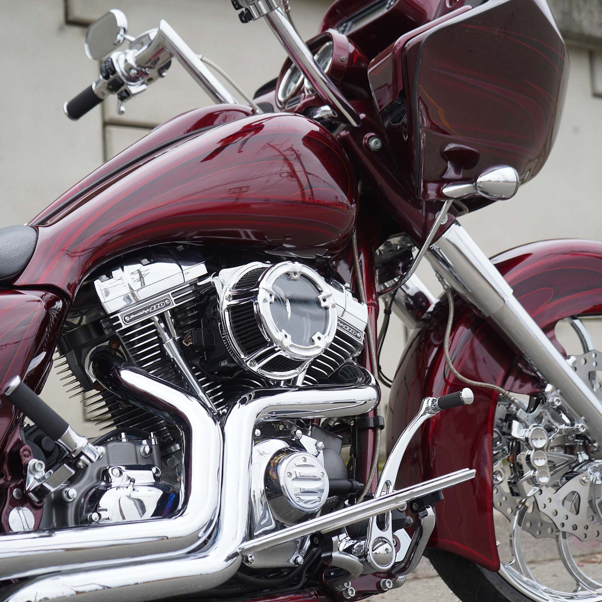 Arlen Ness Method™ Clear Cover Air Cleaner - 18-970 For Harley Motorcycles 2017-2025