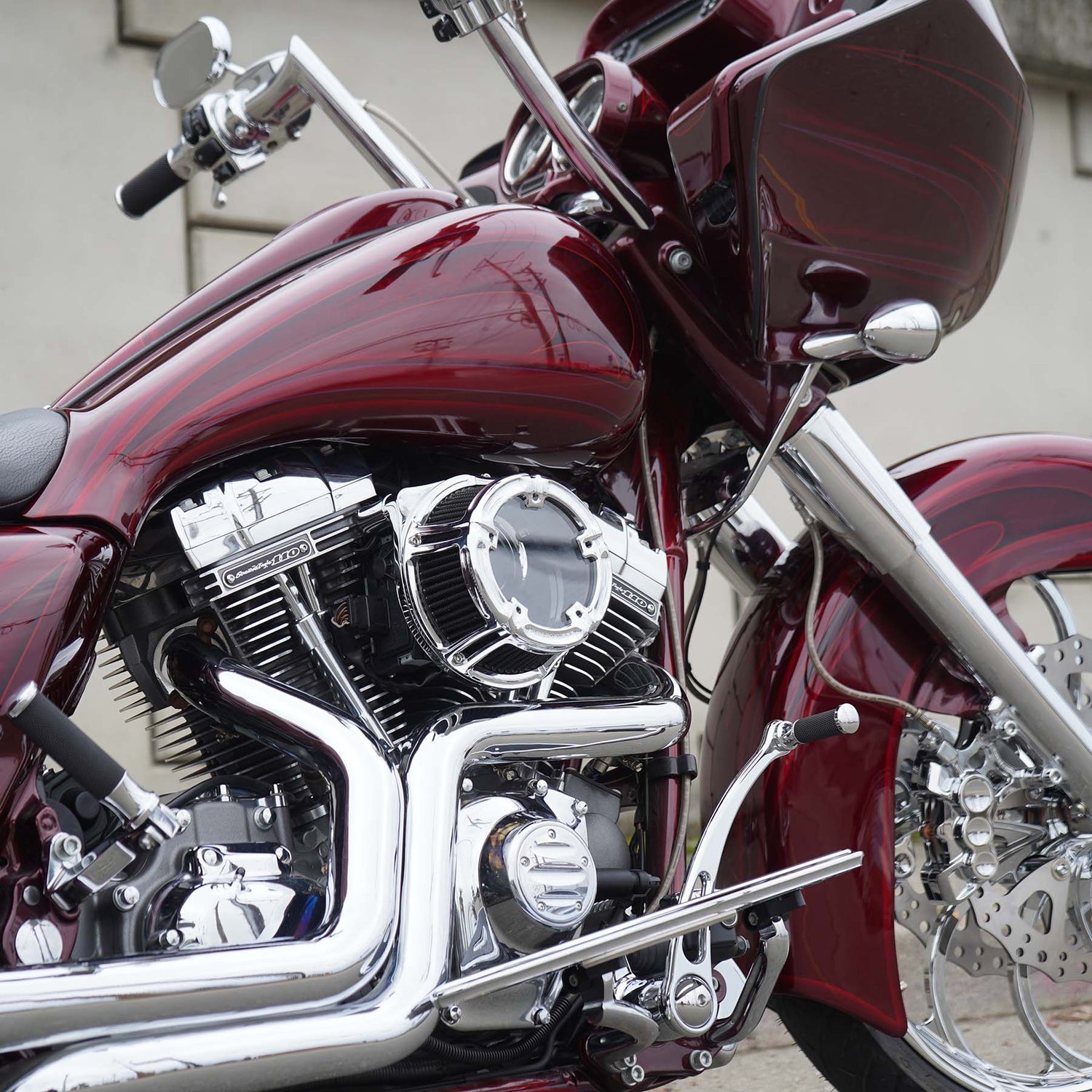 Arlen Ness Method™ Clear Cover Air Cleaner - 18-970 For Harley Motorcycles 2017-2025