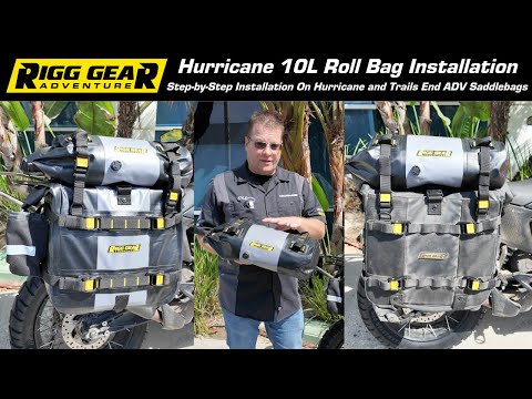 NELSON RIGG 3530-0027 SE-4010 Hurricane Roll Bag 10 liter