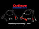 TECMATE 3807-0427 O-11X4 OptiMate™ Eyelet SAE Battery Connection Leads Battery Lead - 5/16" - 4 Pack
