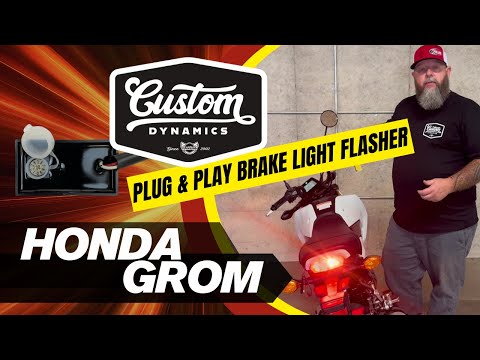CUSTOM DYNAMICS 2050-0585 MAGIC-STROBES-GROM Magic Strobes™ Brake Light Flasher grom