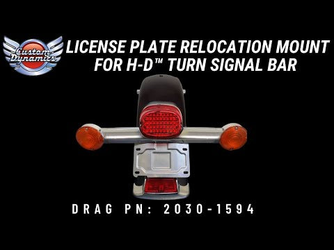 CUSTOM DYNAMICS 2030-1594 CD-LPR-KIT License Plate Relocation Kit