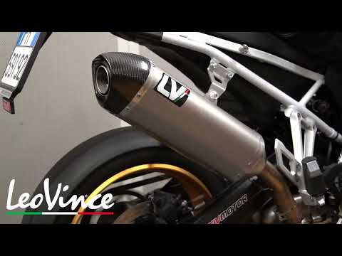 LEOVINCE 1811-4855 15610BU LV-14 Black Edition Slip-On Muffler bmw f 750/900 gs