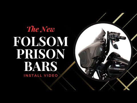 Tab Performance Folsom Prison Handlebars Street Electra Glide Tri-Glide
