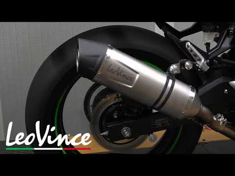 LEOVINCE 1811-3807 14259EU LV One EVO Slip-On Muffler stainless steel