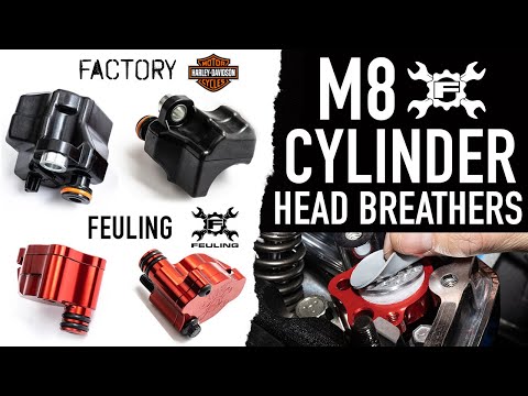 Feuling Oil Pump Corp. Cylinder Head Breather - 3250 For Harley Motorcycles 2017-2024